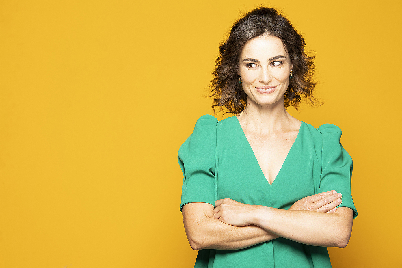 Soft glam makeup by Storm Pass Makeup, for a publicity photoshoot shot by Kevin Mark Pass